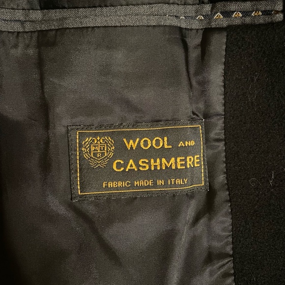 J. Crew Ludlow Wool Cashmere Topcoat Black 38S - Picture 5 of 7